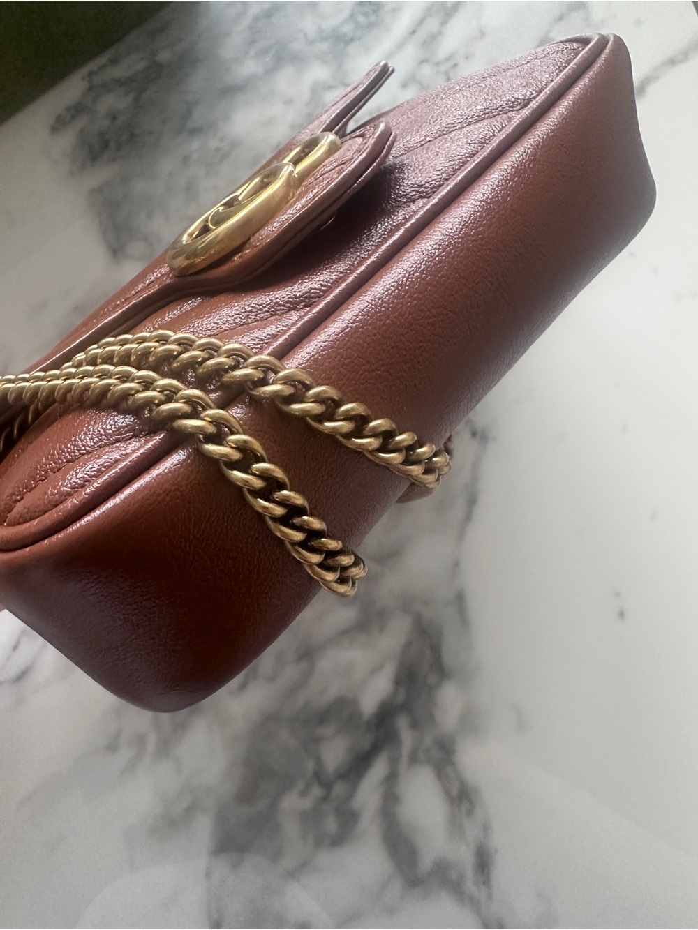 AUTHENTIC Gucci GG Marmont Super mini shoulder bag - Picture 14 of 15